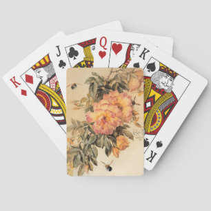 Jeu De Cartes "Roses et bourdons"