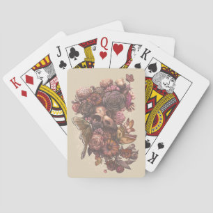 Jeu De Cartes Roses et papillons