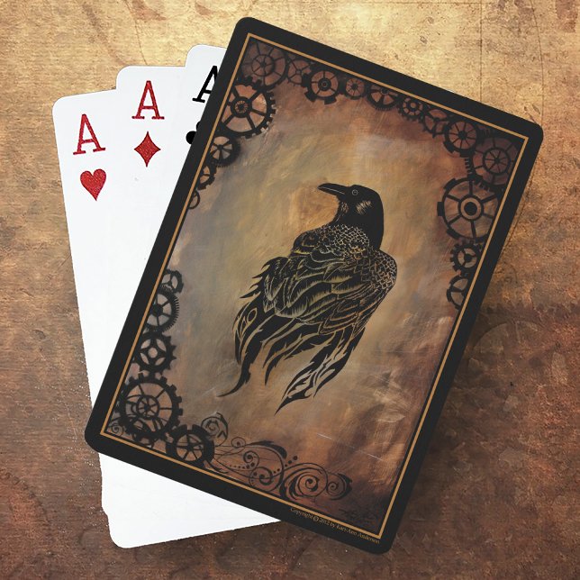 Jeu De Cartes Rouages Raven (Créateur téléchargé)