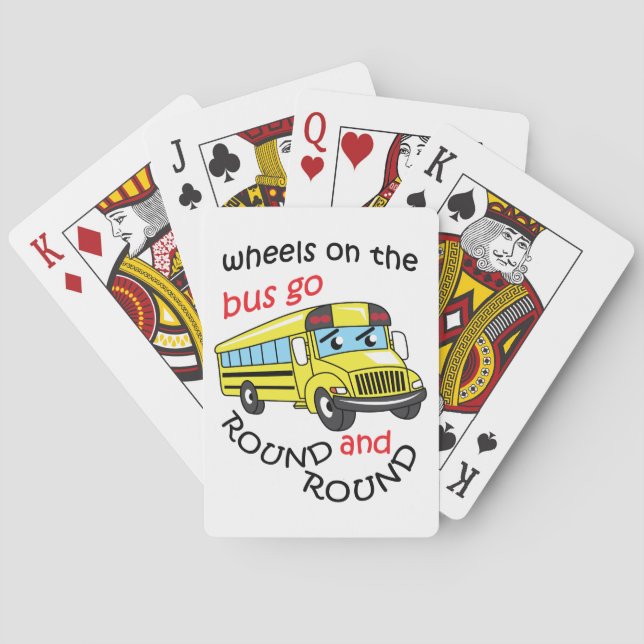 Jeu De Cartes Roues dans le bus (dos)