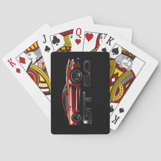 Jeu De Cartes Rouge Mustang Jouer des cartes