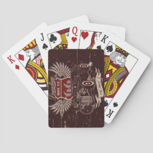 Jeu De Cartes Route 66 Retro Vintage