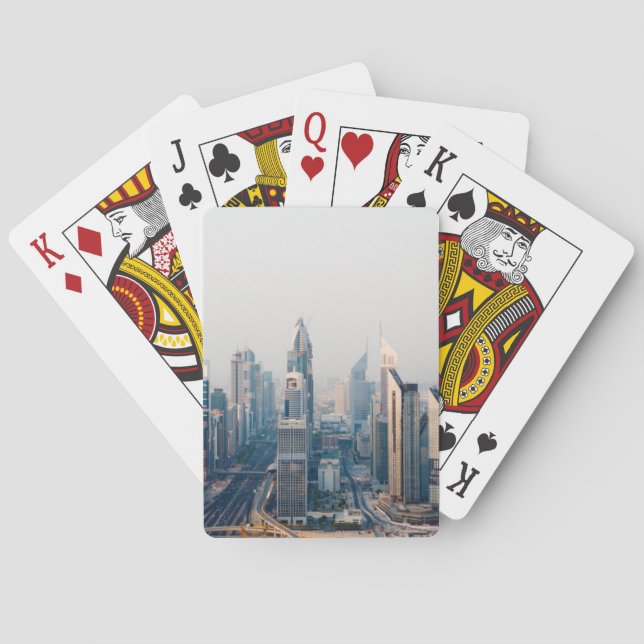 Jeu De Cartes Route Cheikh Zayed (dos)