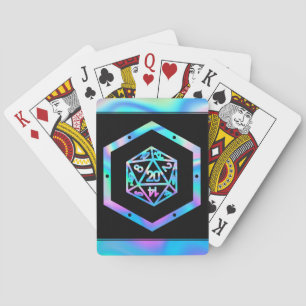 Jeu De Cartes RPG Holo Crit   Retro PnP Tabletop Jeu de dés