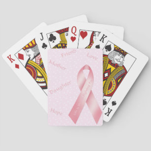 Jeu De Cartes Ruban rose
