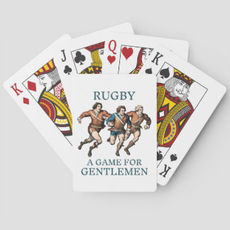 Jeu De Cartes Rugby Gentlemen - Playing Cards