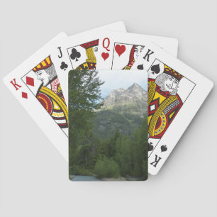 Jeu De Cartes Ruisseau McDonald au parc national de Glacier