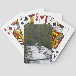 Jeu De Cartes Ruissellement de Bridal Veil Falls, OR