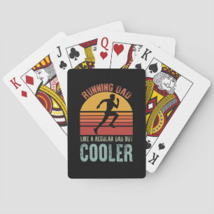 Jeu De Cartes Running Dad Fathers Day Gift Marathon Runner Dad