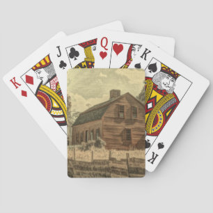 Jeu De Cartes Russe Ouest Pays Ferme Chic Red Grange