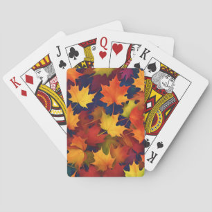 Jeu De Cartes Rustique Automne Foliage Classic Jouer Cartes