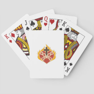 Jeu De Cartes Sacré-Coeur catholique