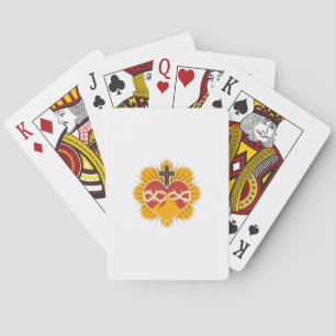Jeu De Cartes Sacré-Coeur catholique