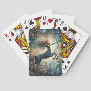 Jeu De Cartes Sagittaire Zodiaque Astrologie Anniversaire Mystiq