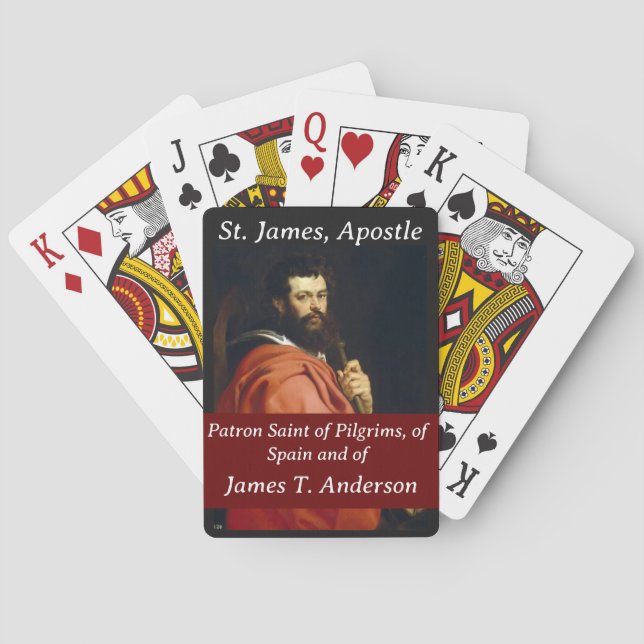 Jeu De Cartes Saint-Jacques (dos)