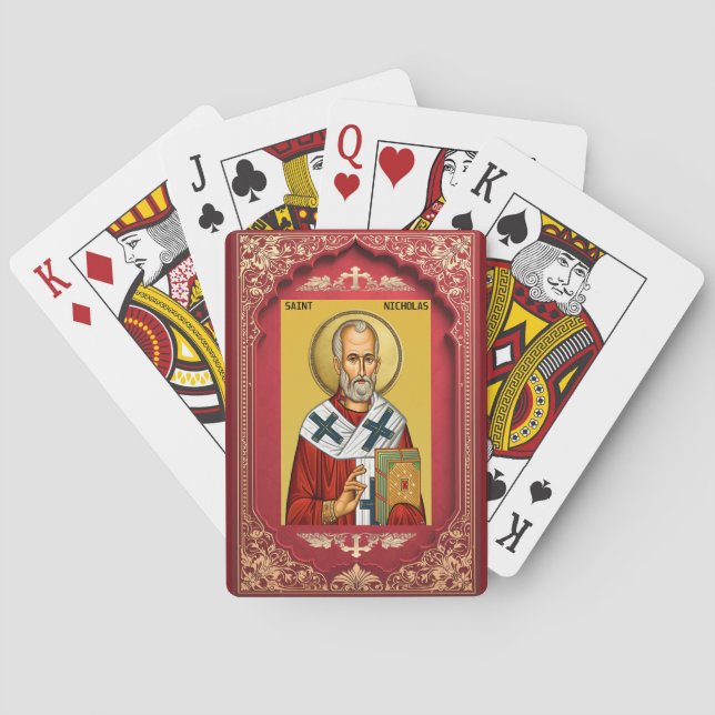 Jeu De Cartes Saint-Nicolas (dos)