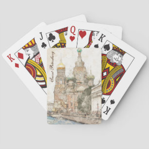 Jeu De Cartes Saint-Pétersbourg, Russia
