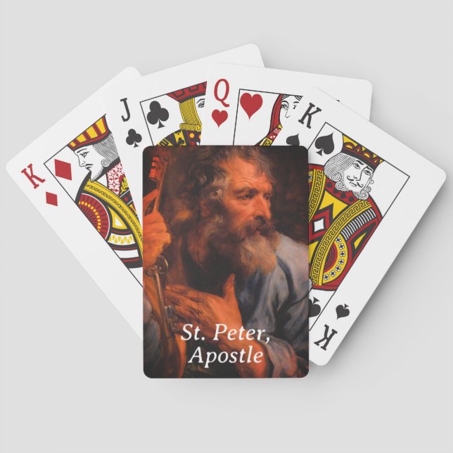 Jeu De Cartes Saint-Pierre (dos)