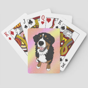 Jeu De Cartes Saint Valentin Bernese Mountain Dog