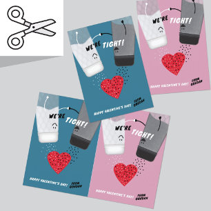 Jeu de cartes Saint-Valentin pour sel et poivre co