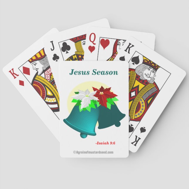 Jeu De Cartes Saison de Jésus (dos)