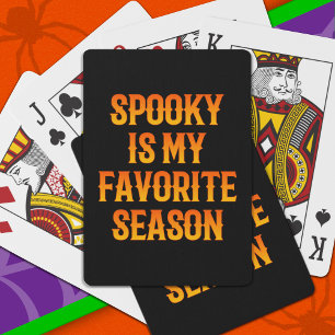 Jeu De Cartes Saison éffrayante Joyeux Halloween Funny Halloween
