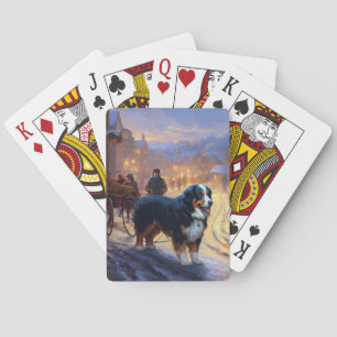 Jeu De Cartes Saison Festive de Noël de la Montagne bernoise