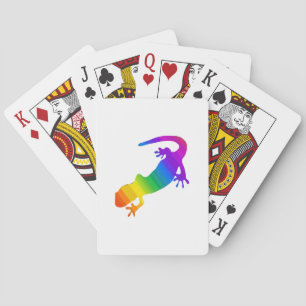 Jeu De Cartes Salamandre striée arc-en-ciel