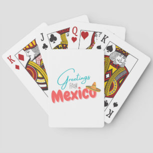 Jeu De Cartes Salut du Mexique