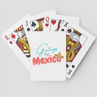 Jeu De Cartes Salut du Mexique