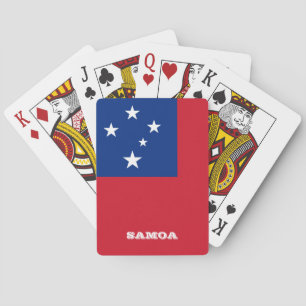 Jeu De Cartes Samoan Flag Games, Samoa Jouer aux cartes