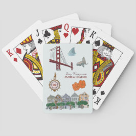 Jeu De Cartes San Francisco Wedding Favor