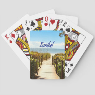 Jeu De Cartes Sanibel Island Plage de Floride Océan