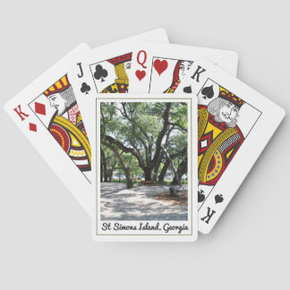 Jeu De Cartes Sant Simons GA Wandering Oak Tree