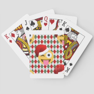 Jeu De Cartes santa claus wink emoji