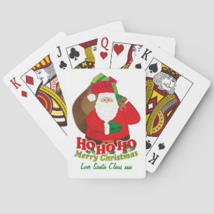 Jeu De Cartes Santa Father Christmas named gift playing cards
