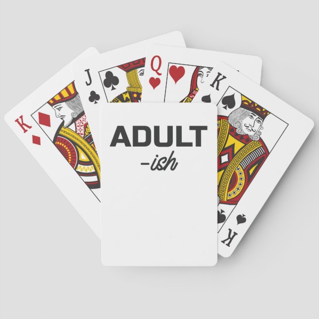 Jeu De Cartes Sarcasme adulte (dos)