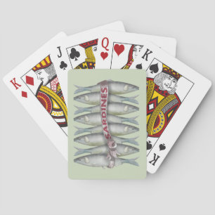 Jeu De Cartes Sardines fraîches