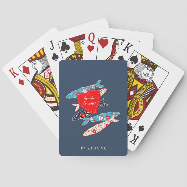 Jeu De Cartes Sardines portugaises (dos)