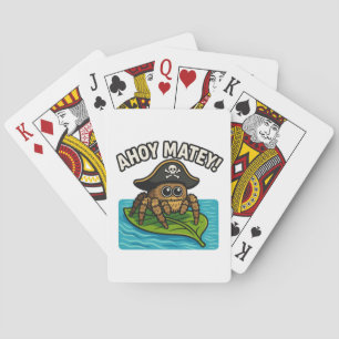 Jeu De Cartes Sauter Pirate Spider Aventure Capitaine Webbeard