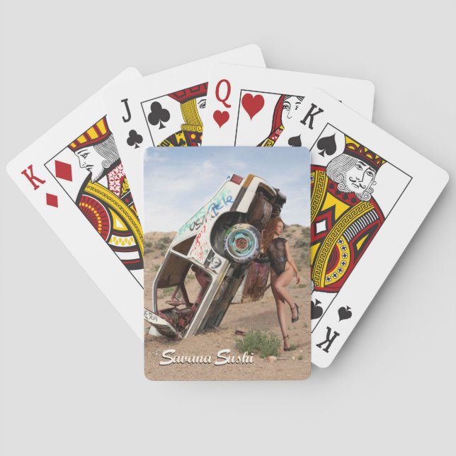 Jeu De Cartes Savanasushi Classic Playing Cartes (dos)