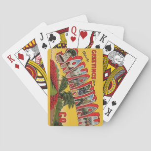 Jeu De Cartes Savannah Géorgie Salutation jouer des cartes
