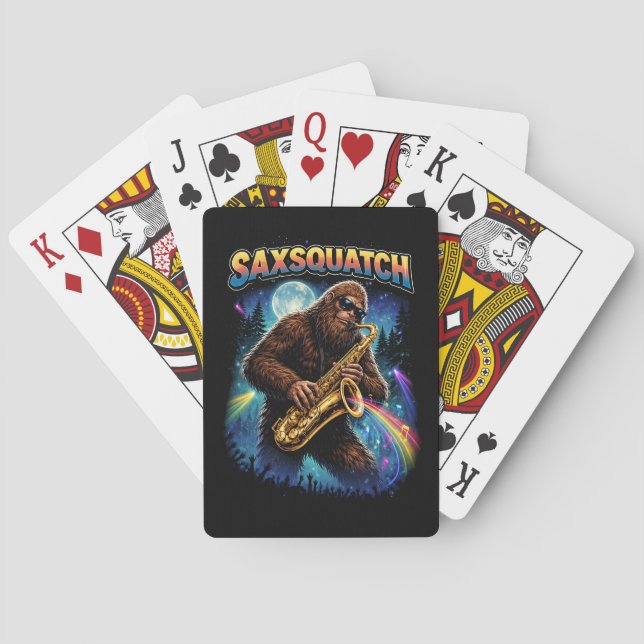 Jeu De Cartes Saxsquatch (dos)