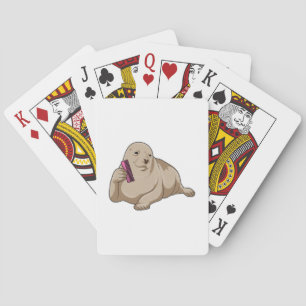 Jeu De Cartes Sceau comme coiffeur avec peigne