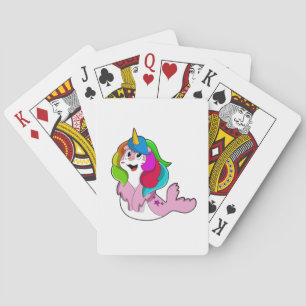 Jeu De Cartes Sceau comme licorne