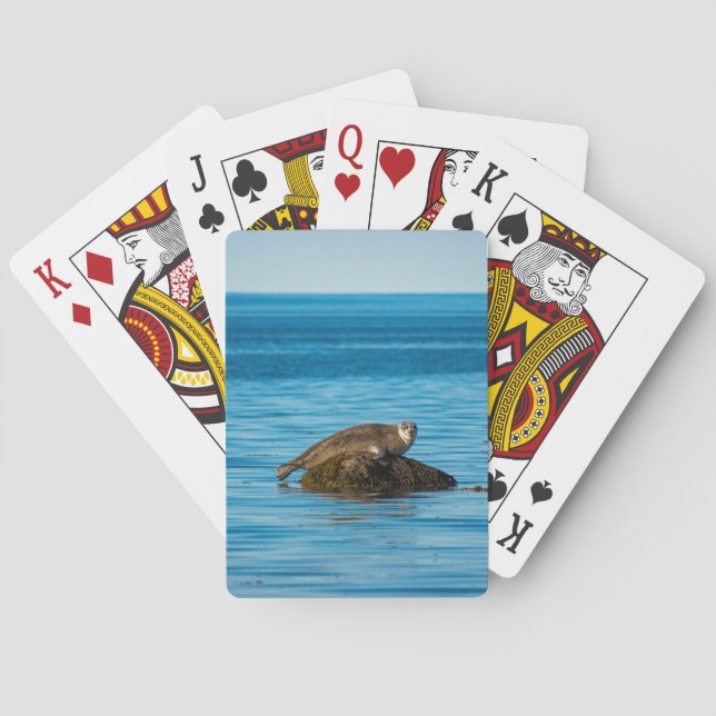 Jeu De Cartes Sceau du port de l'Atlantique (dos)