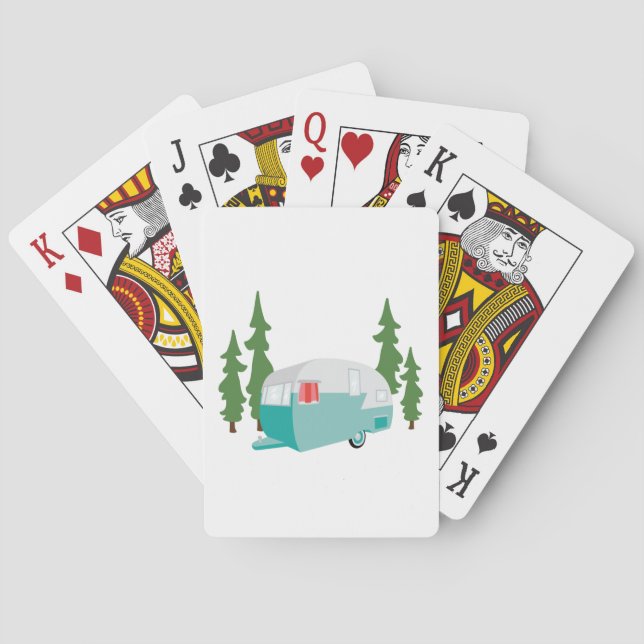 Jeu De Cartes Scène du camping (dos)