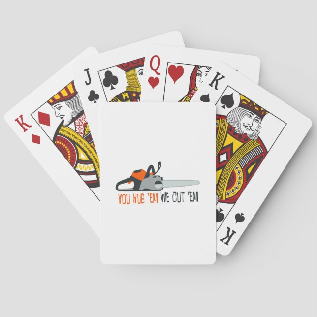 Jeu De Cartes Scie à chaîne (dos)