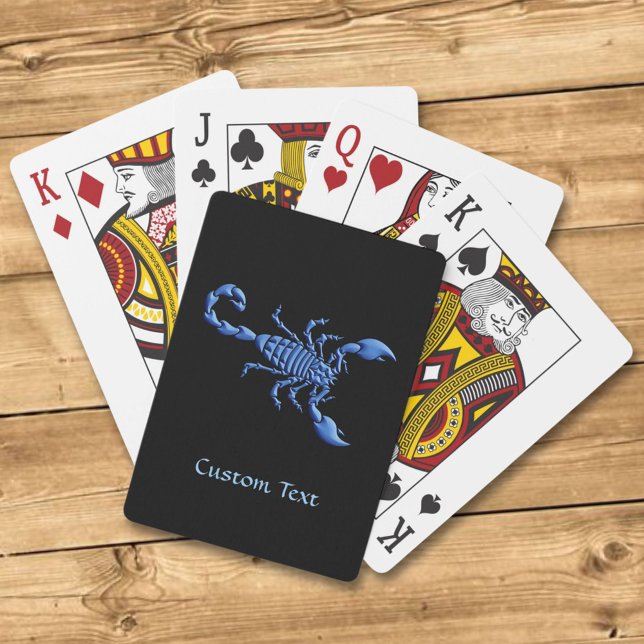 Jeu De Cartes Scorpion bleu (Créateur téléchargé)
