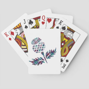 Jeu De Cartes Scotland Cadeaux Scottish Thistle Tartan Plaid Cad